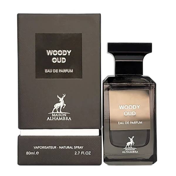 عطر ادکلن الحمبرا وودی عود (مشابه تام فورد عود وود) | Alhambra Woody Oud