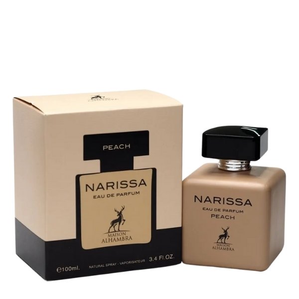 عطر ادکلن الحمبرا نارسیسو رودریگز پودری | Alhambra Narissa Peach